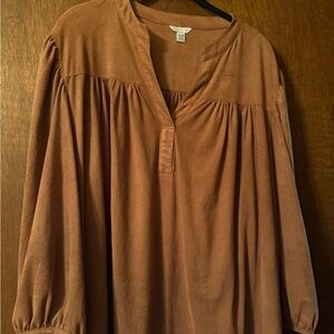 Cato Women's Tan Blouse